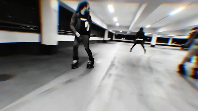Quad Skating in East side of London Newham! Chop and Shuffle edition смотреть онлайн