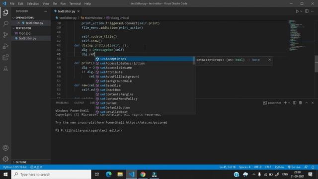 Build your own notepad using python || part 4 || pyqt5 || pyqt5 tutorial || python (2021) смотреть онлайн