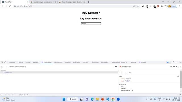 How to use React Developer Tools | Error & Debugging Handling in React JS in Hindi смотреть онлайн