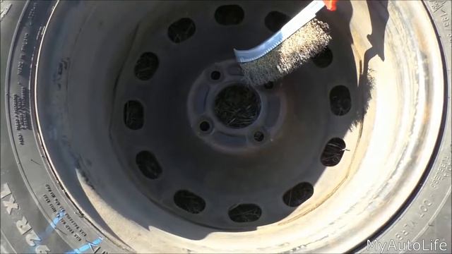 Покраска стальных дисков своими руками | MyAutoLife смотреть онлайн