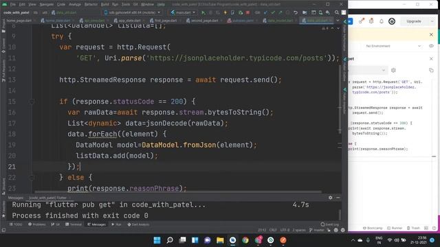 Flutter Provider Part 4 | Fetch API using Provider | Create Model and Update Flutter UI смотреть онлайн