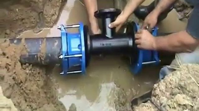 Монтаж фланцевого адаптера Север Групп Энерго смотреть онлайн