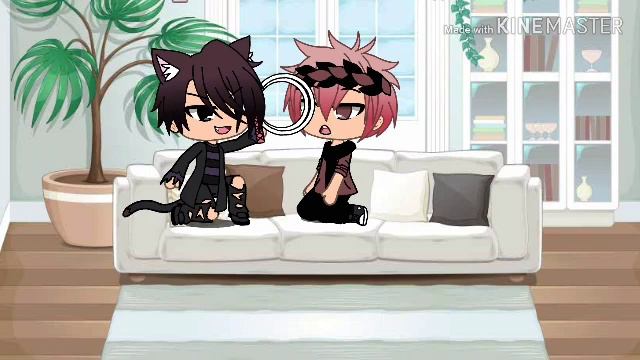 "Он, она и ее кот" Прикол "Gacha Life" смотреть онлайн