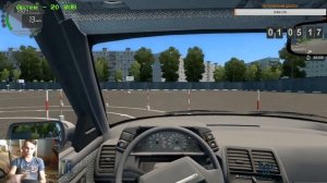 Стрим По City Car Driving●Регулярная новинка на канале!!!!●На руле Logitech MOMO Racing