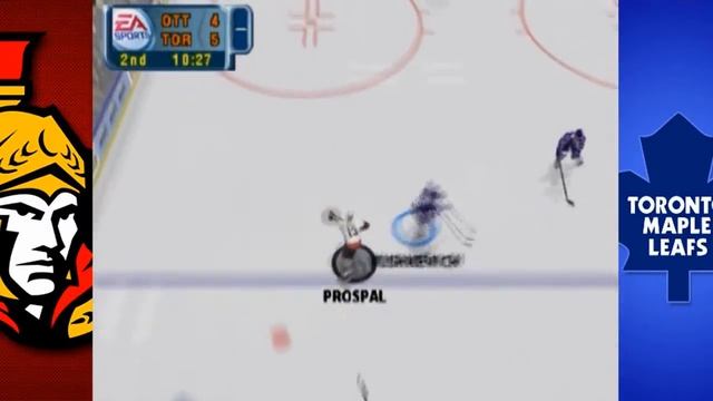 NHL 2001 (PS2) - Toronto Maple Leafs vs Ottawa Senators смотреть онлайн