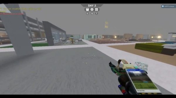 Roblox SCP 3008 tool gun explosion...