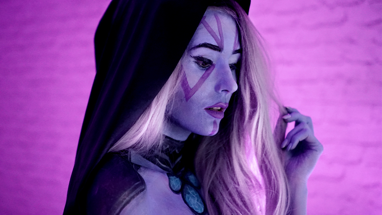 Drow Ranger в Dota 2 - Body-Art - Cosplay
