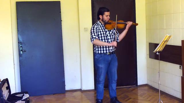 J. S. Bach - Gigue from Violin partita No.3 - Georgi Ivanov - violin 440Hz PF смотреть онлайн