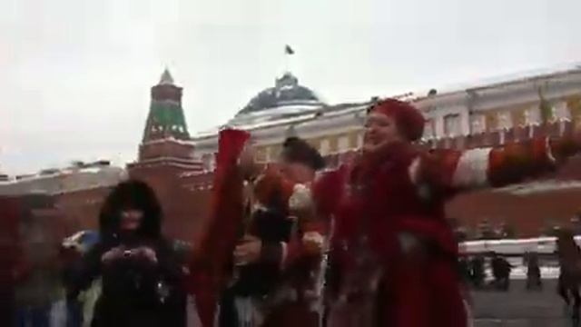 Танец с платками. Москва Масленица смотреть онлайн
