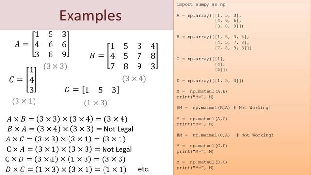 Linear Algebra in Python смотреть онлайн