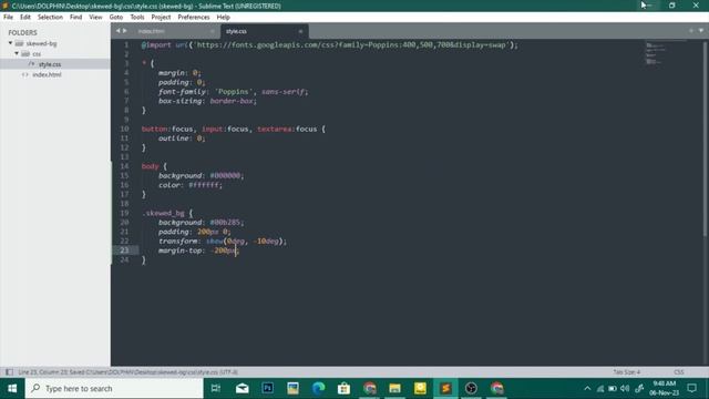 HTML CSS with Skewed Background | HTML CSS Transform: Skewed Background @raselcoder смотреть онлайн
