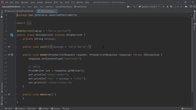 Creating Your First Jakarta EE Application with IntelliJ IDEA Ultimate смотреть онлайн