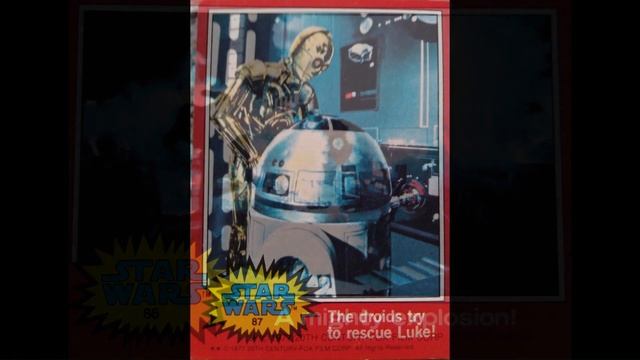 Topps Star Wars Trading Cards 1977 смотреть онлайн