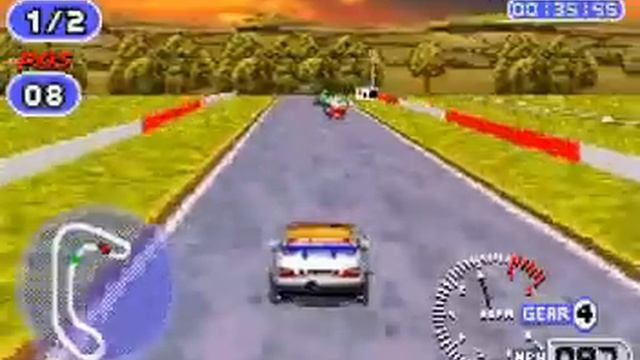 TOCA World Touring Cars - Game Boy Advance смотреть онлайн