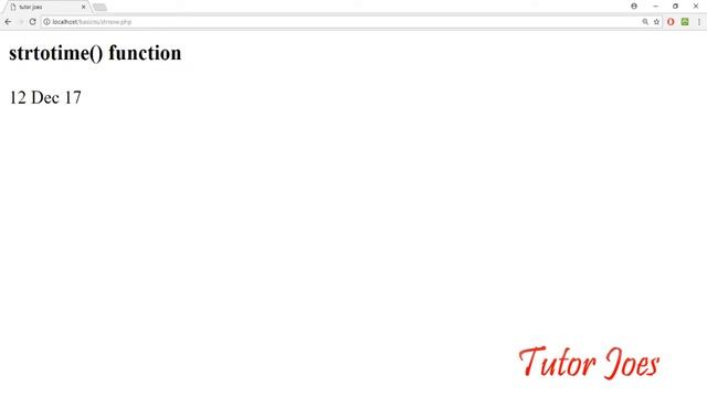 String now (Strnow) Function In PHP Tamil смотреть онлайн