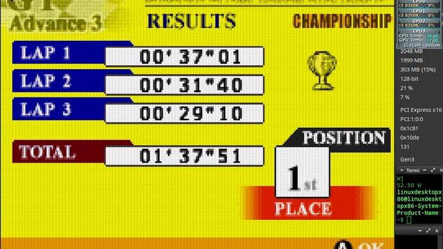 mGBA 0.9.3 GBA Native Test 60fps NVENC x64 + Sound (Core i3 8350K) + Nvidia 470.62 смотреть онлайн