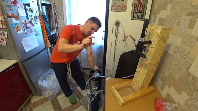 Розлив пива через ITAP по бутылкам из кега.