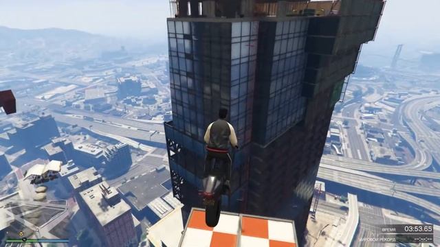 КРУТОЙ МОТО СКИЛЛ ТЕСТ В GTA 5 ONLINE смотреть онлайн