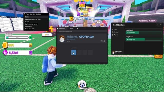 [UPDATE] Roblox Goal kick Simulator Hack Script GUI PASTEBIN 2022: Auto Kick, Open All Chests, Dupe смотреть онлайн
