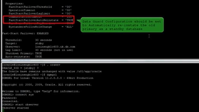Dataguard Fast Start Failover смотреть онлайн