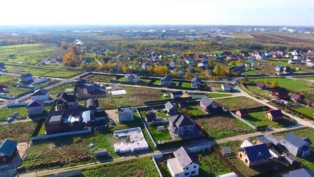 Видеоотчет застройки коттеджного посёлка «Ижорец» от 7 октября 2021г смотреть онлайн