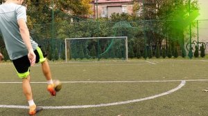 ОБУЧЕНИЕ СИЛЬНОМУ И ТОЧНОМУ УДАРУ СЛЕТА В ФУТБОЛЕ