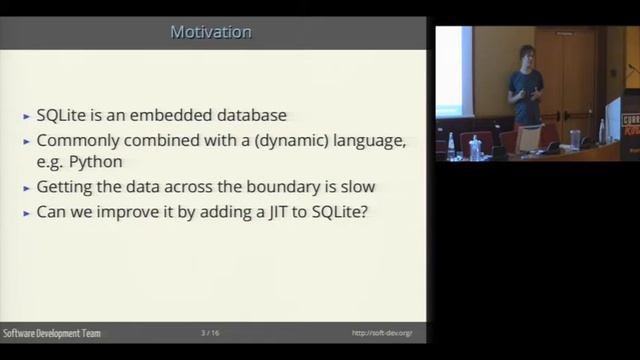 Carl Friedrich Bolz - Making an Embedded DBMS JIT friendly смотреть онлайн