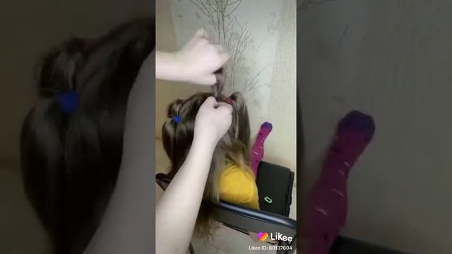 #Likee Делаю причёску Алисе Целовашка Мэвл #PolinkaMalinkaTv #Тренд #TikTok #Makeup #Макияж #Алис смотреть онлайн