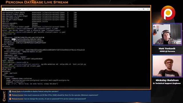Installation and Configuration of PostgreSQL Operator by Nickolay Ihalainen - PostgreSQL Tutorial смотреть онлайн