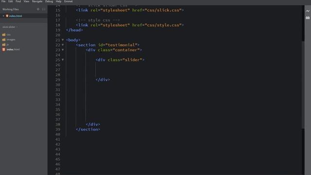 Part 1 - Testimonial with Slick Slider - "slider-for" , "slider-nav" | cybercodestar - 2020 смотреть онлайн