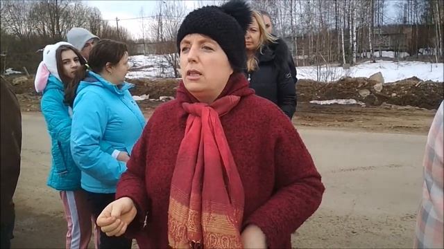 Собрание из-за незаконного ввоза мусора в Солнечногорск, деревня Дурыкино смотреть онлайн
