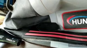 Ремонт лодки ПВХ. Тест клея.