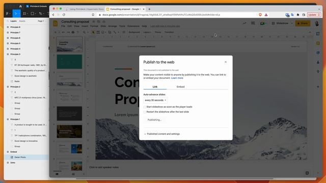 Figma Tutorial: Embed Google Slides in Figma presentations