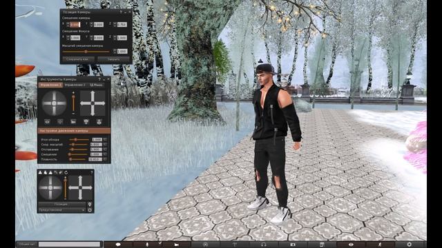 Движение камеры SL\ Camera movement in Second life смотреть онлайн