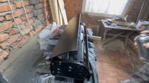 Покраска кондиционера в черный цвет (Своими руками )