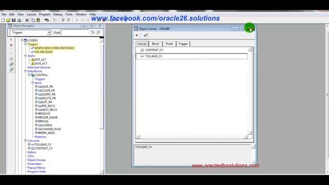 Oracle Forms | How To Create Object Library And Use Of It -31 смотреть онлайн