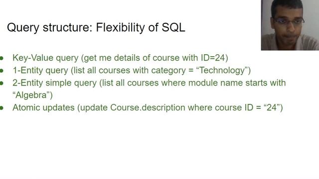 SQL Versus NoSQL databases смотреть онлайн