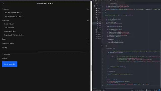 DistanceMatrix.AI Api | Good replacement for Google API смотреть онлайн