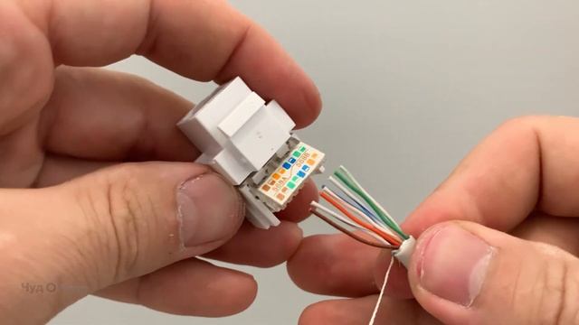 How to connect an internet socket CAT5E- RG45. Computer network. Ethernet Installation смотреть онлайн