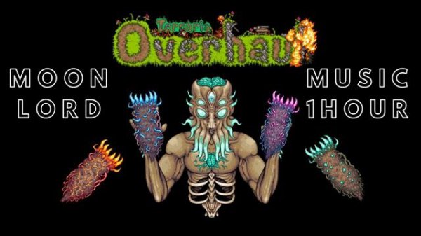 Terraria Overhaul Moon Lord Theme Music One Hour