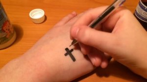 Как сделать временную татуировку