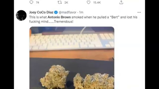 NFL Players And Entertainers React To Antonio Brown Leaving The Field смотреть онлайн
