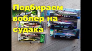 Подбираем воблер на троллинг судака