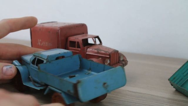 Большая редкость из СССР! Коллекция грузовиков ЛенИгрушка смотреть онлайн