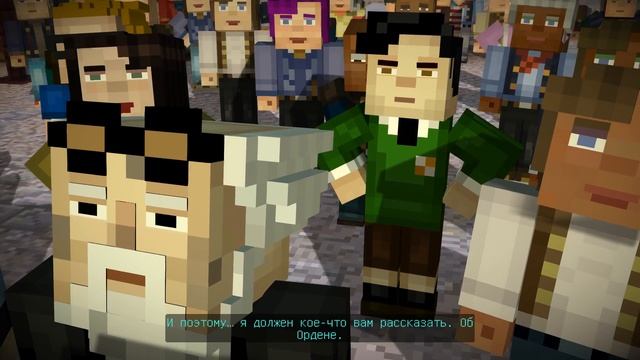 Minecraft :Story Mode | Эпизод 4 - ПОРОСЁНОК РУБЕН - ГЕРОЙ #9