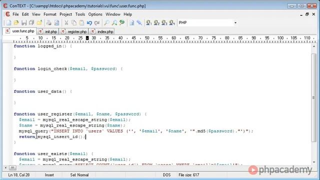 PHP Image Upload Website 243 User Registration Part 3 смотреть онлайн