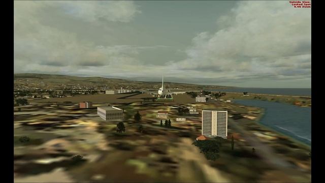Landing At Beirut Airport With Stormy Weather смотреть онлайн