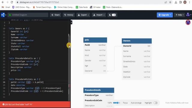 Free Data Modeling Tool - DB Diagram | Relational Database Design using SQL смотреть онлайн