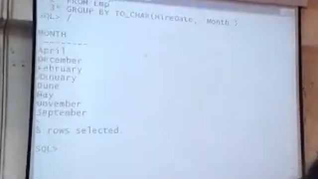 ORACLE SQL (FUNCTIONS 15) смотреть онлайн