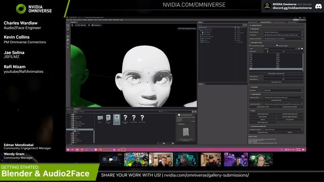 Getting Started: Blender & Audio2Face Workflow | Omniverse Community Stream смотреть онлайн